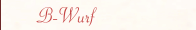   B-Wurf
